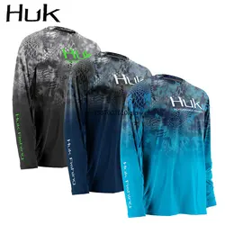 2023  New Fishing Clothing Men's Vented Long Sleeve Uv Protection Sweatshirt Breathable Tops Summer Fishing Shirts Camisa