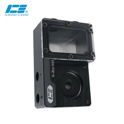 IceManCooler ITX Computer Water Cooling Liquid Build Reservoir,Mini G1/4