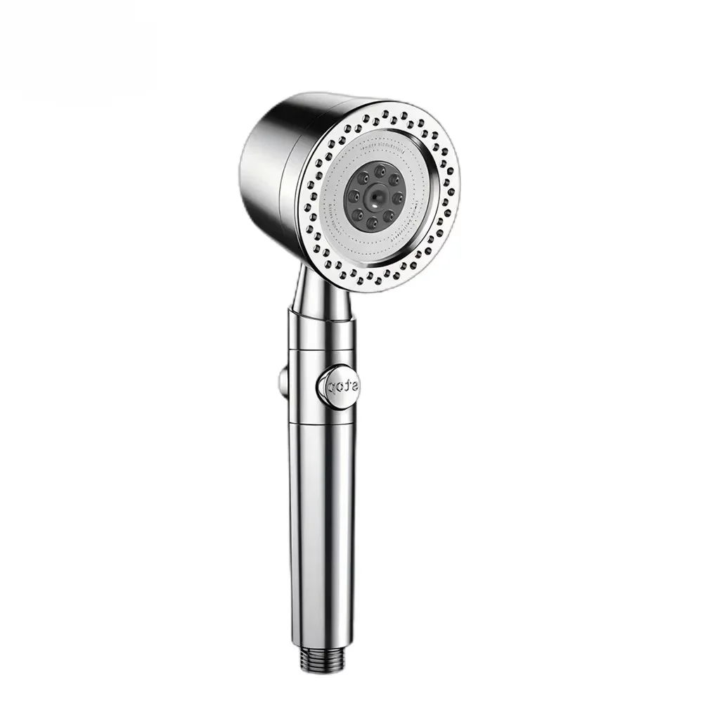 High Pressure Portable Shower Head with 5 Spray Modes, Explosion-Proof Drop-Proof Universal Bathroom Shower Head Set