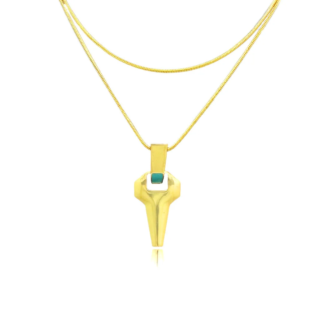 Cyberpunk Edgerunners Cosplay David Martinez Halskette Metall Mode Halsketten Unisex Anhänger Schmuck Zubehör Weihnachten Großhandel