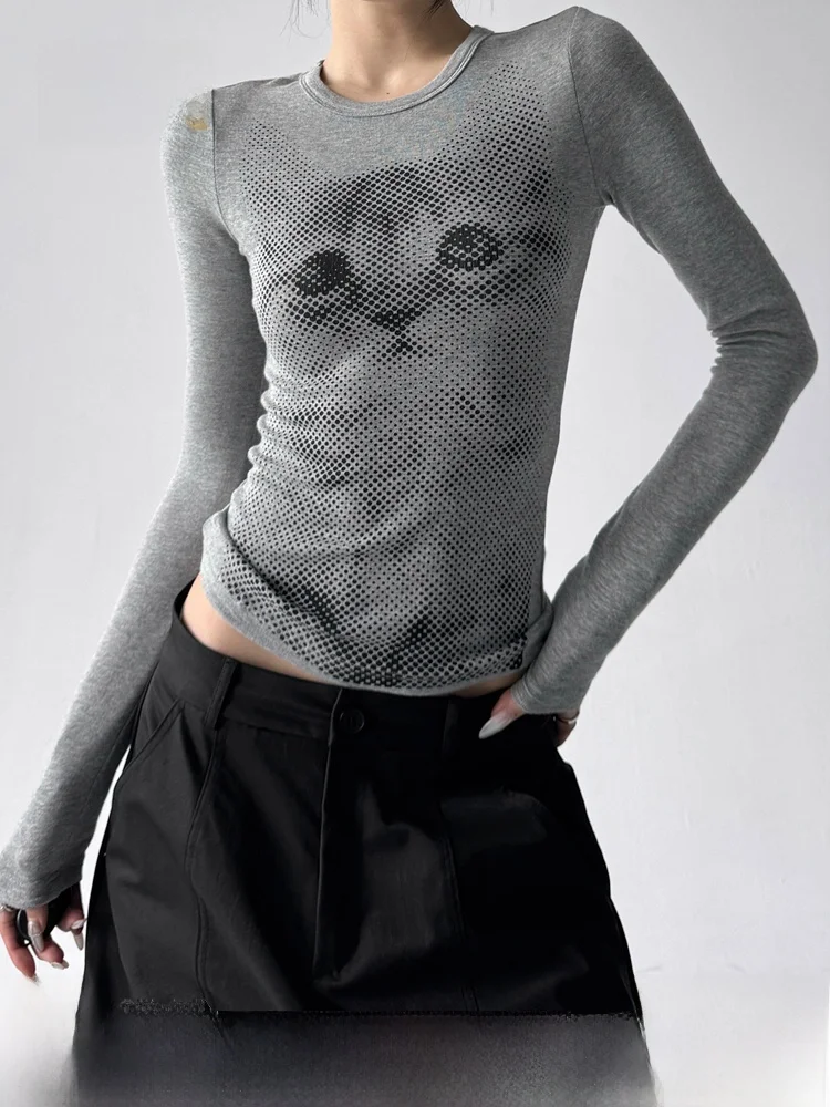 

Slim Fit Long Sve T-irt Women's Base Layer irt oulder Width Regular Sle Casual Faion Autumn Winter New Arrival