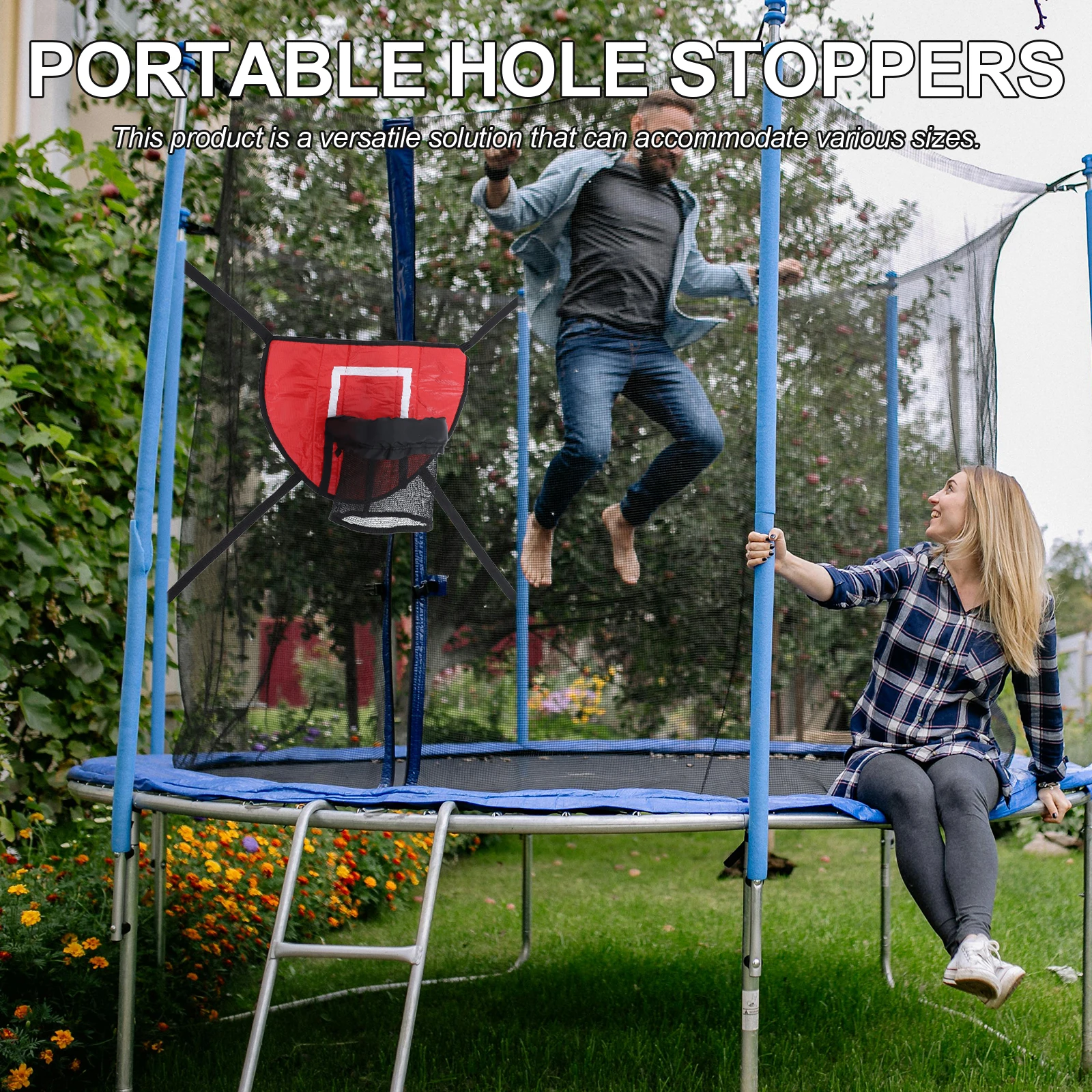 

Children's Basketball Hoop for Kids Rebound Accessories Pe Network Trampoline Outdoor