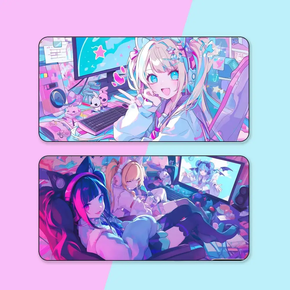 

Needy Girl Overdose OMG kawaii Angel-chan Mouse Pad Mouse Pad Rubber Computer Laptop Official Desk Game Mat