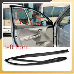 68151-12212 For Toyota For Corolla ZZE122/120 2004-2013 Left Side Door Window Glass Sealing Strip 6815112211 Car Replace Part