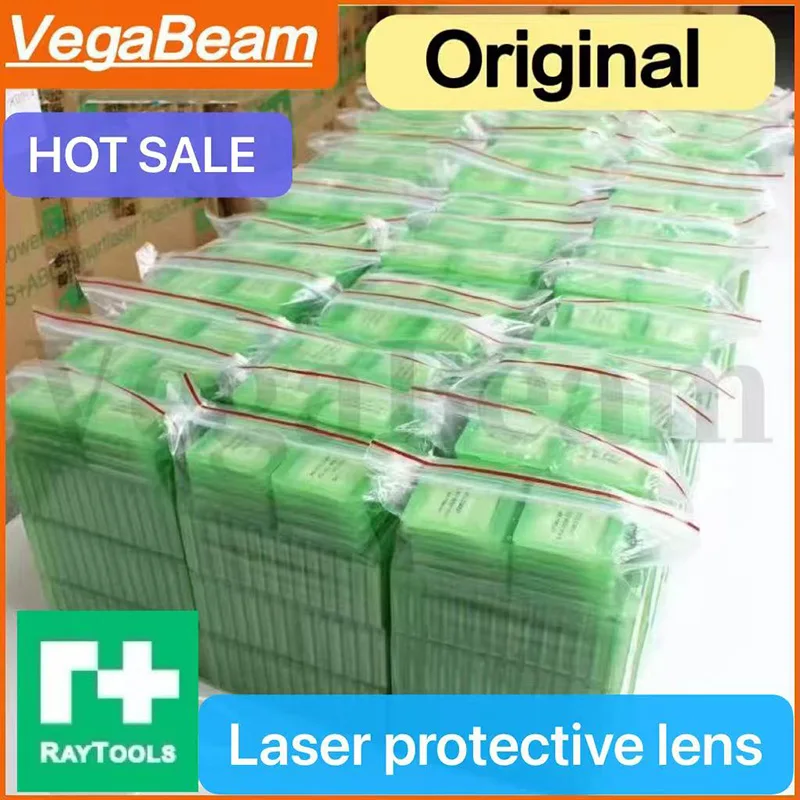

Original Raytools Laser Protective Windows Lens 27.9x4.1mm 4KW Laser Protective Lens 37x7 15KW for Fiber Laser cutting head lens