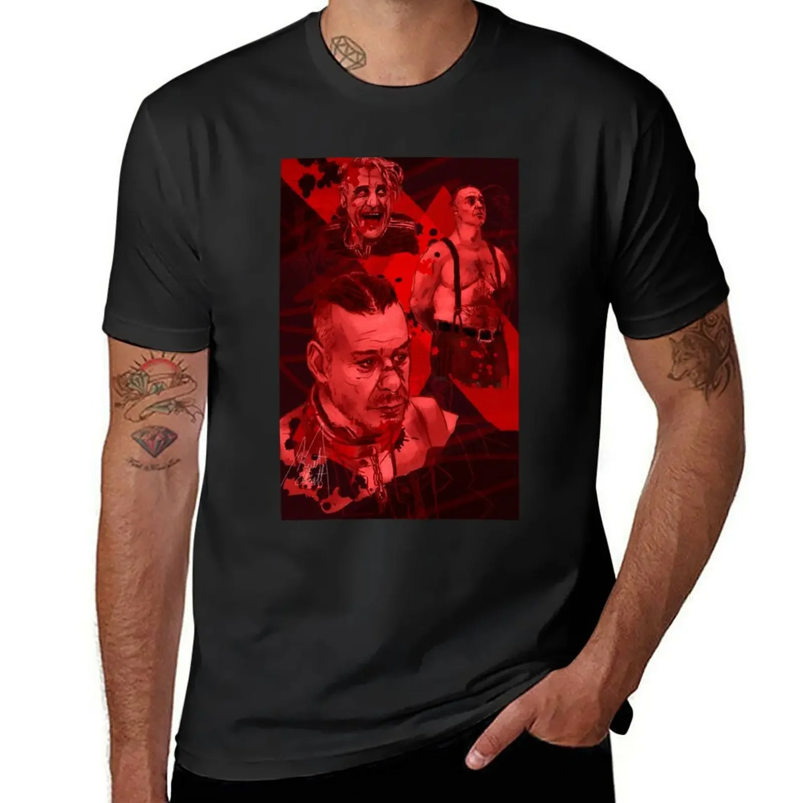 Till Lindemann T-Shirt customizeds shirts graphic tees cute tops plus size tops fruit of the loom mens t shirts