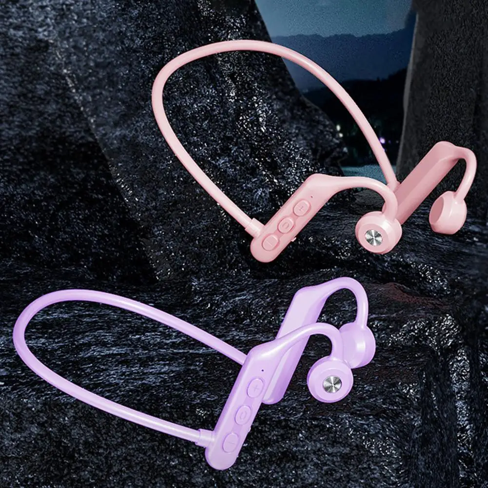 Wireless Earphone Air Conduction Bluetooth-compatible 5.3 Subwoofer Intelligent Noise Reduction Stereo Surround IPX5 Waterproof