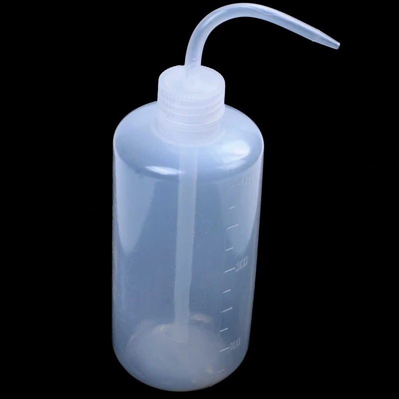 4 Pack Plant Flower Succulent Watering Bottle Plastic Bend Mouth Watering Cans Squeeze Bottle--250ML And 500ML