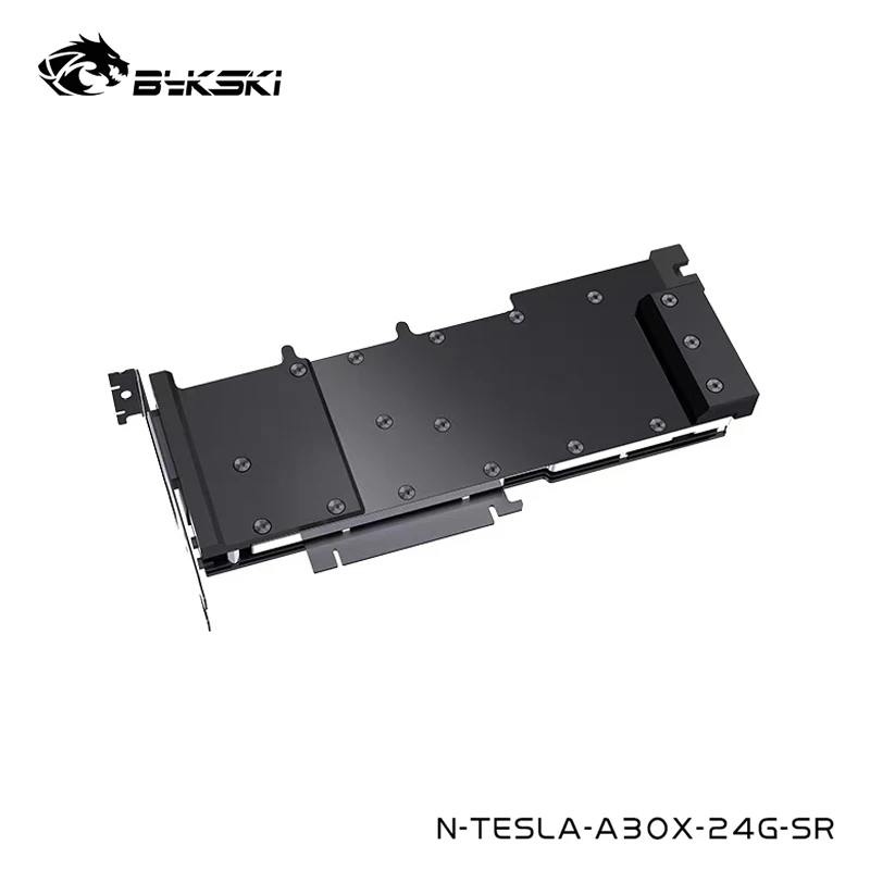Bykski Water Block Serve For NVIDIA Tesla A30X 24G Graphics Card Cooling Cooler,Metal Edition With Backplate,N-Tesla-A30X-24G-SR