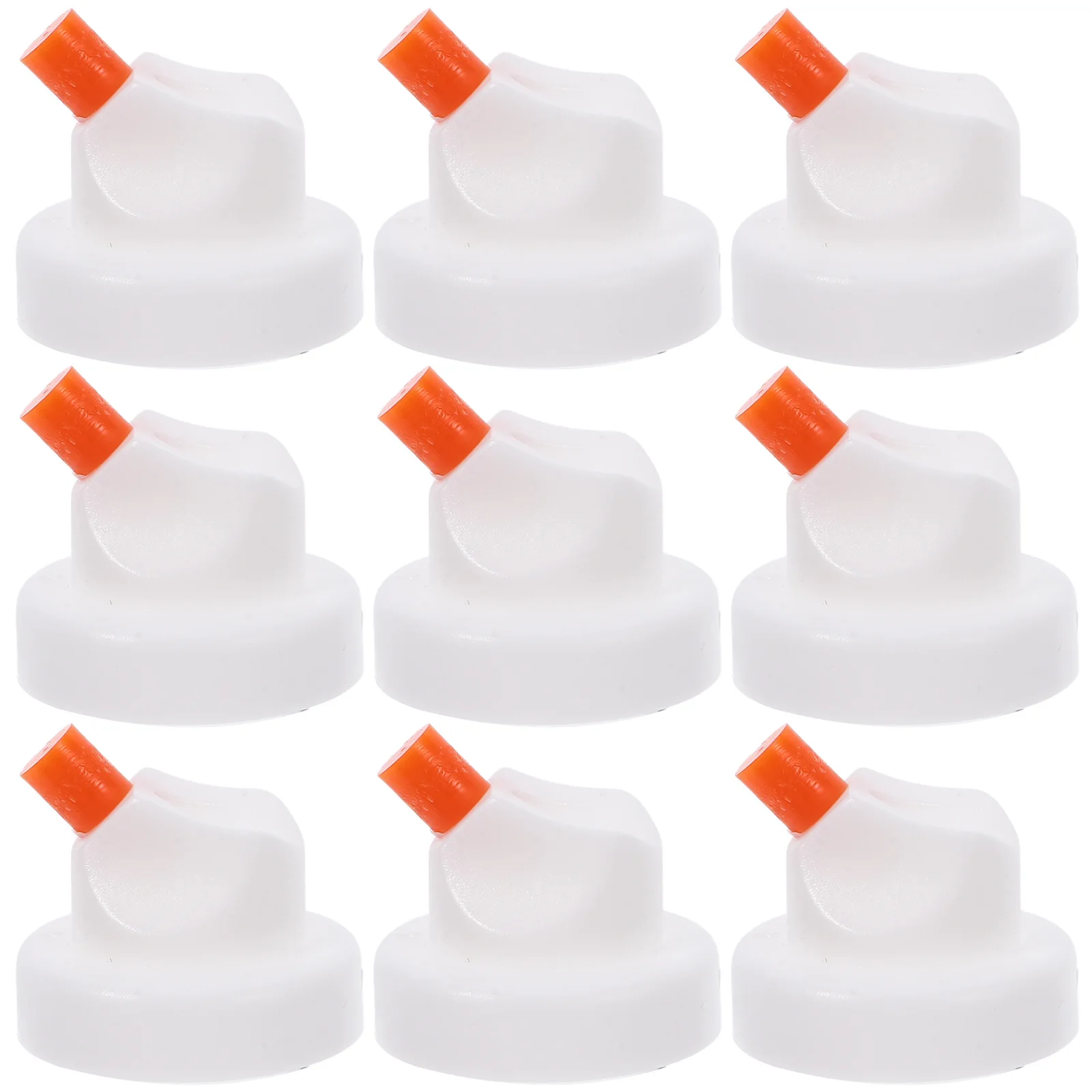 

10pcs Aerosol Nozzle Plastic Spray Heads Replacement for Cleaning Gardening Beauty Versatile Design Easy Install Long