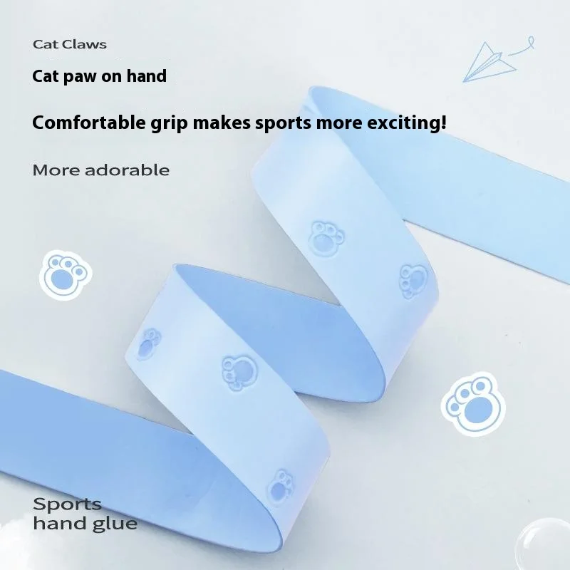 

Cat Claw Badminton Racket Handle Grip Non-slip Handle Wrap Tape Sweat-absorbent Hand Glue Tape Winding Racket Rubber Overgrip