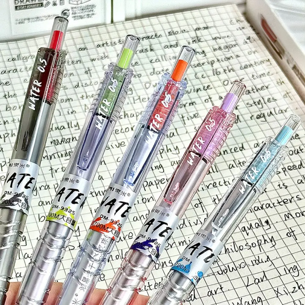 For For Dongmi Gel Pen 932 Fine Point Retractable Ink Pens Quick Dry Stationery Office School Supplies Student Writing