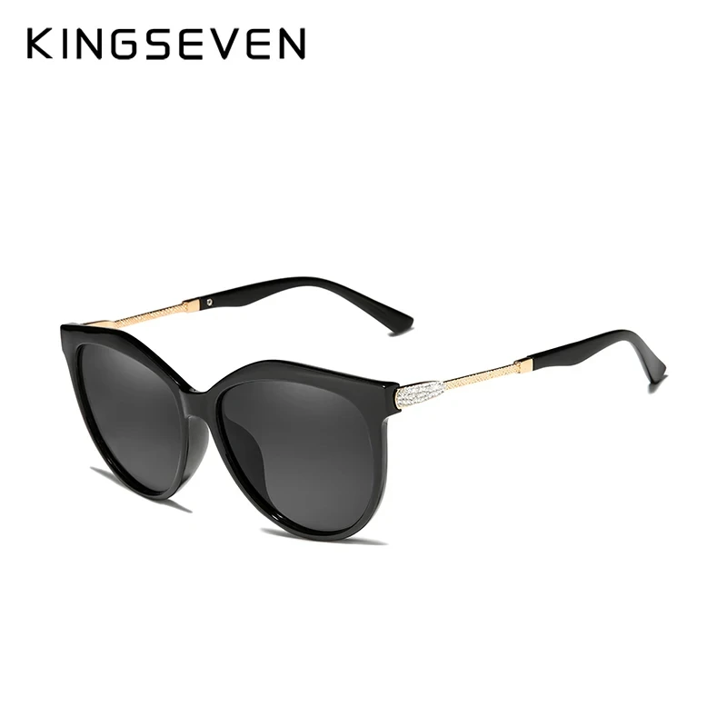 KINGSEVEN Fashion Polarized Cat Eye Sunglasses Women High Quality Gradient Party Luxury Ladies Glasses Shopping Driving Eyewear