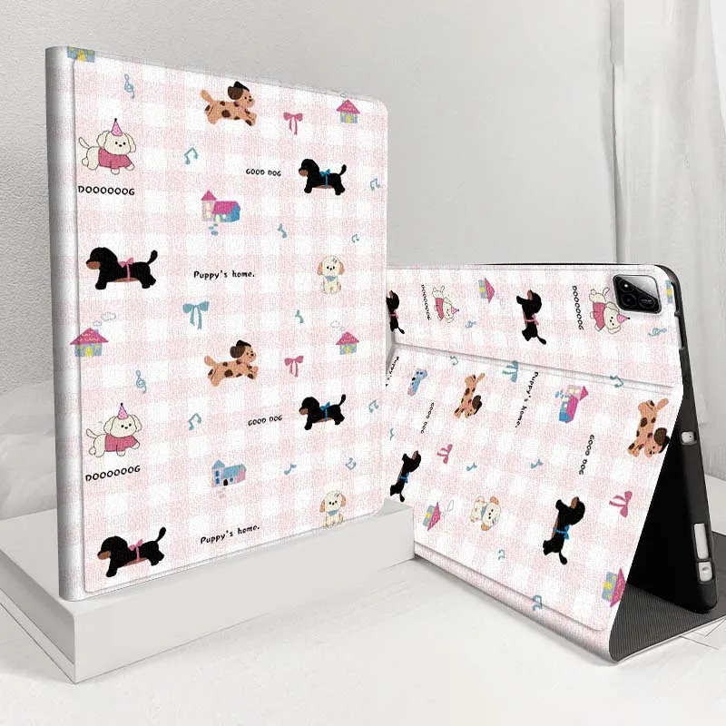 

Cartoon Sausage Dog Anime For Xiaomi Redmi Mi Pad 4 5 6 6s 7 8 SE Pro 2 11 Plus Max 12.4 11 11.2 12.5 8.7 inch Tablet Case