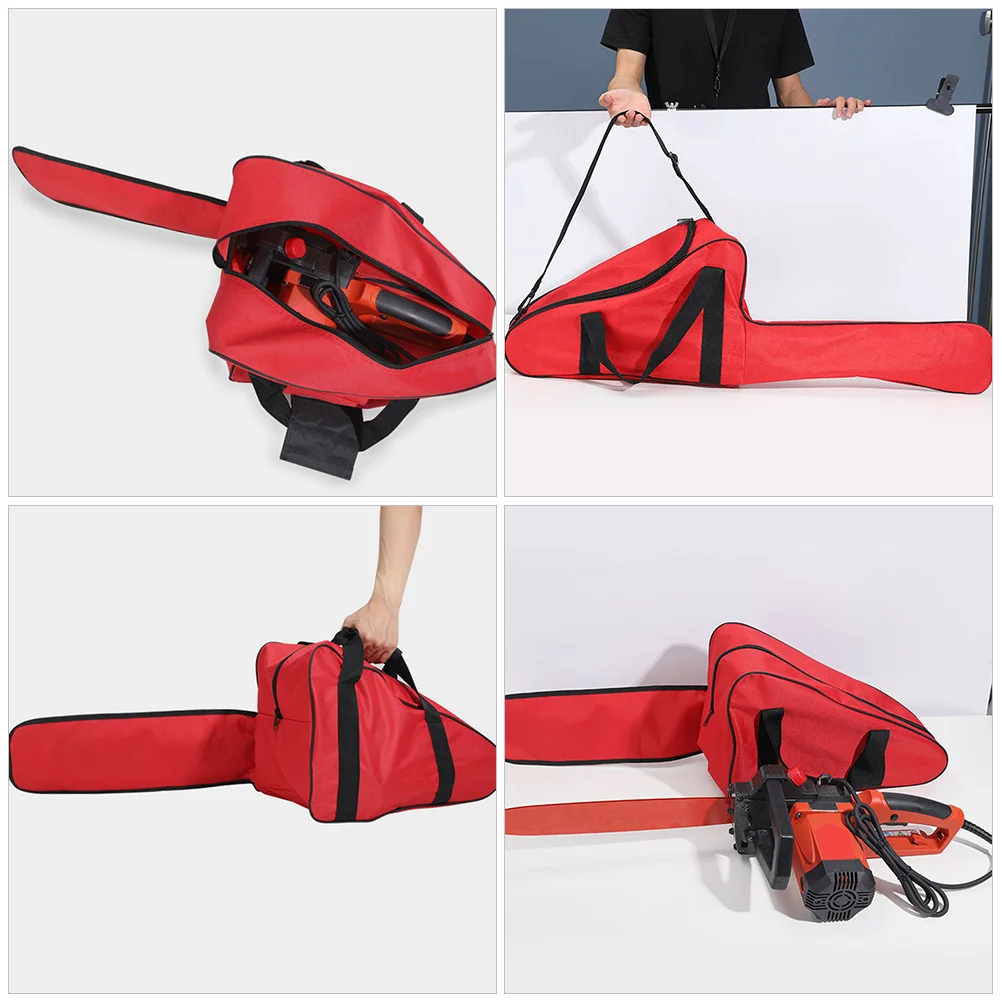 

Carrying Case Electric Saw Storage Bag Water Dust Resistant Portable Chainsaw Carrier Utility Tote Bag Outdoor Use Handheld