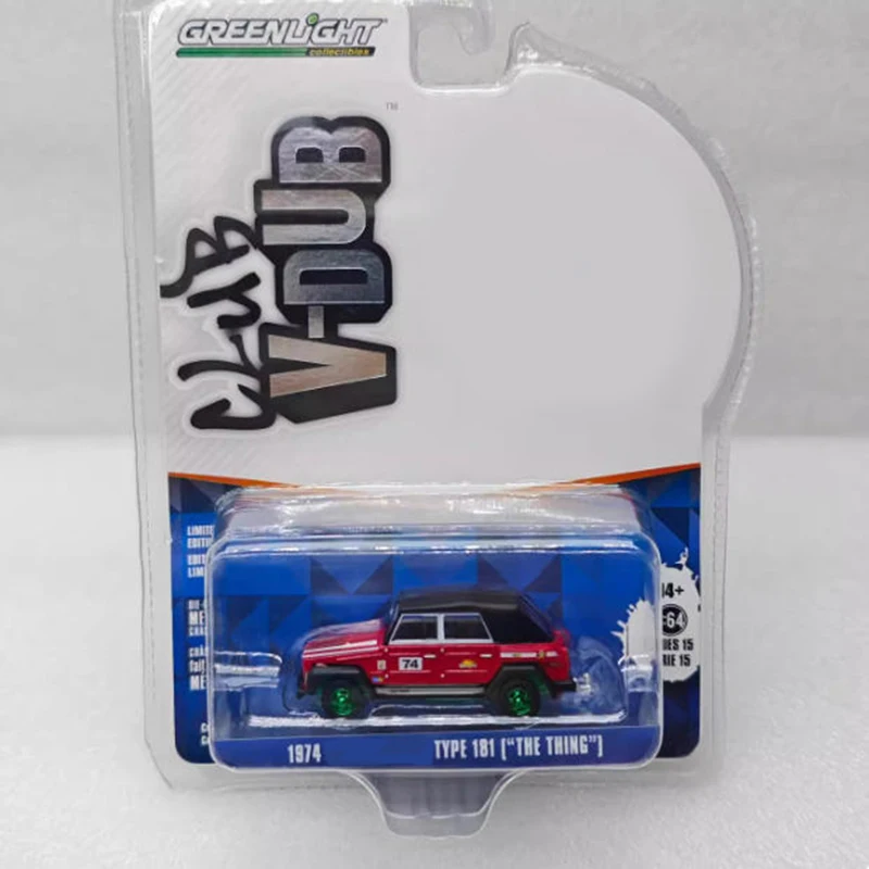 

GreenLight 1:64 1974 TYPE 181 Thing Green Machine Alloy Car Model Collection Display Ornament Toy Gift