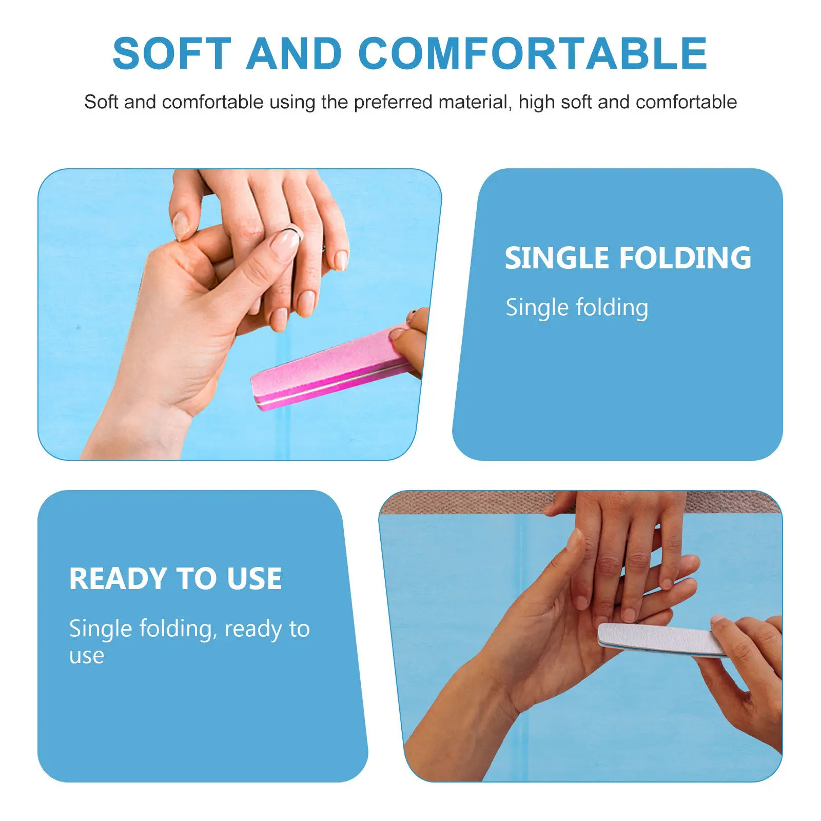 100 Sheets Disposable Feet Towels Soft Thick Foot Pads for Spa Salon Beauty Foot Care Bath Use Disposable Feet Towel