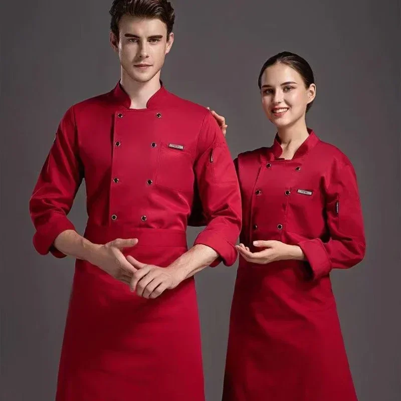 Zomerkleding Heren Zomer 2024 Ultradunne, volledig ademende mesh Hotelwerkkleding Hotelkeuken Catering Chef-kokkleding