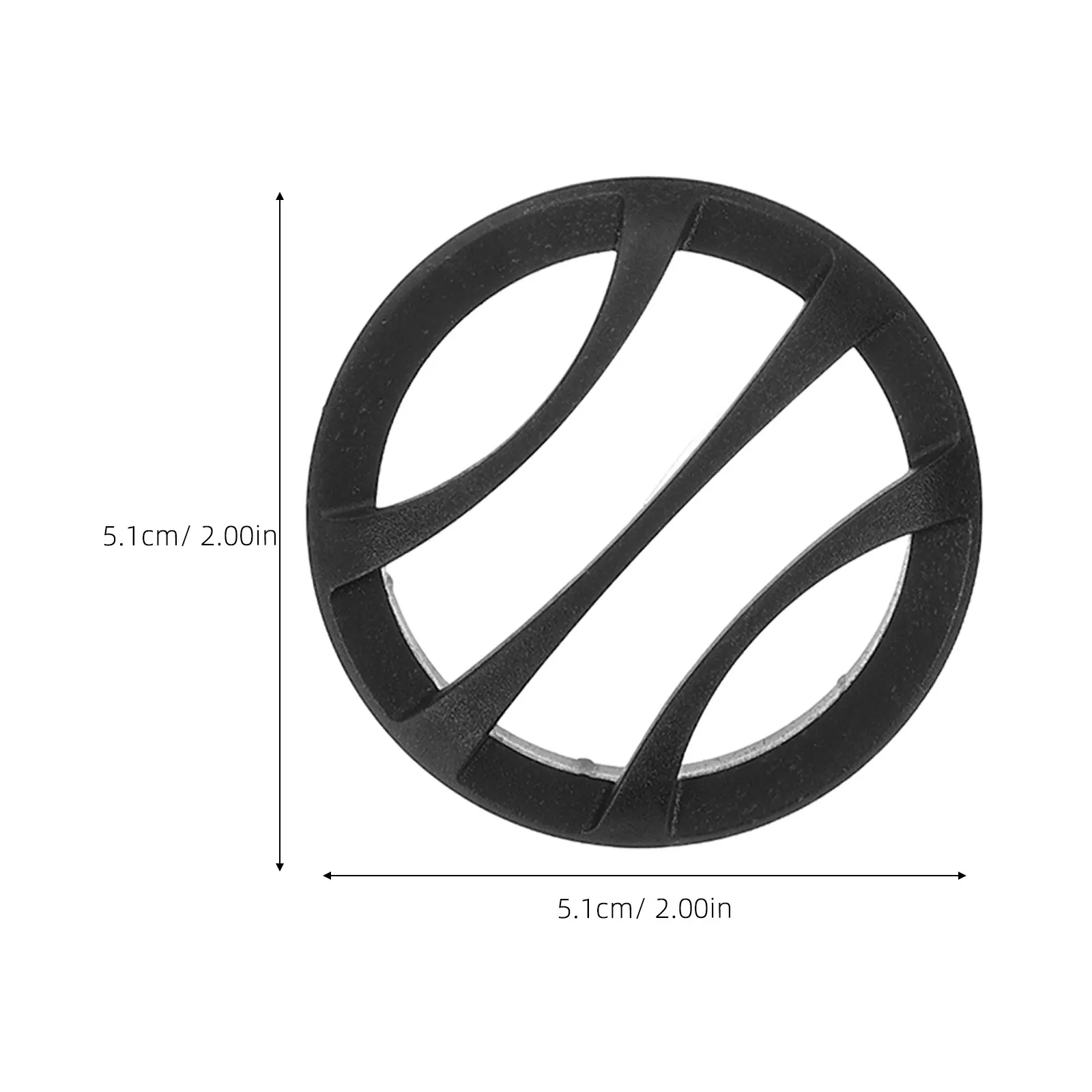 4Pcs Round Speaker Grill Cover 2 Inch Car Tweeter Mesh Protector Plastic Universal Audio Speaker Cover for Door Dash Mount