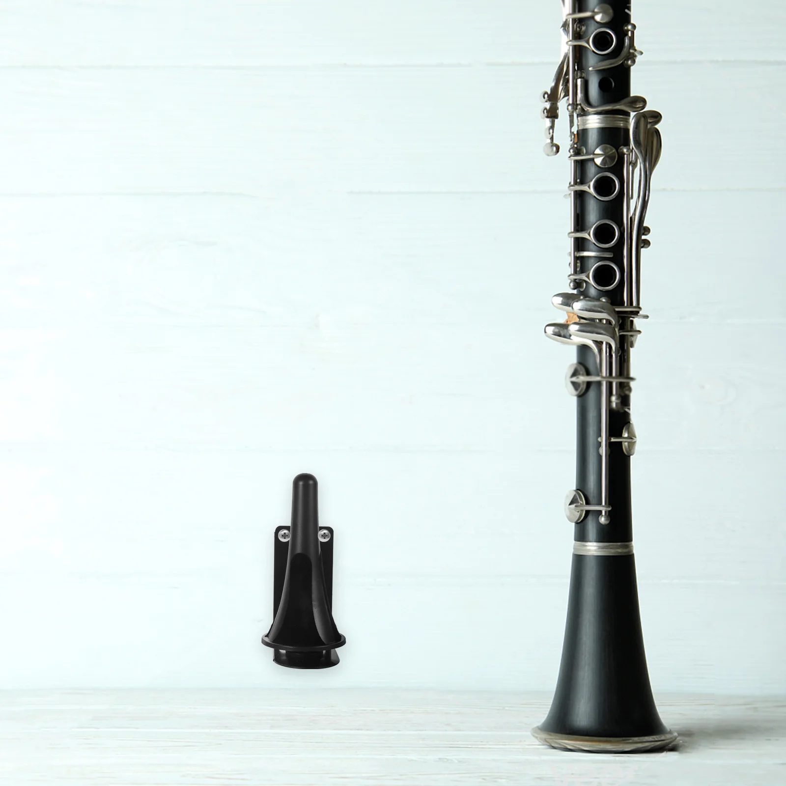 

Wall-Mounted Wind Instrument Hook For Clarinet Flute Saxophone Multi-Functional Rack Abs Metal Bracket Space-Saving