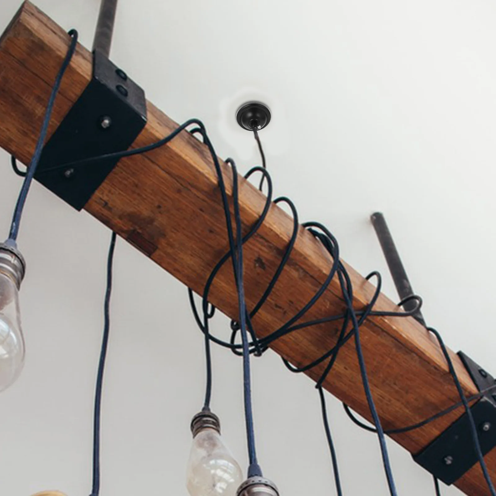 

2pcs Ceiling Cover Plate For Chandelier Light Fixture Bracket Pendant Lamp Hardware Mounting Plate Replacement Parts Lighting