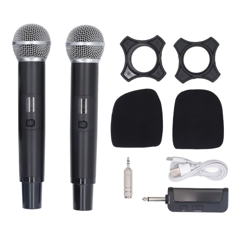 

Bluetooth Microphone High And Low Bass Professional Stage Performance K Song Dynamic Vocal Mic For Singing