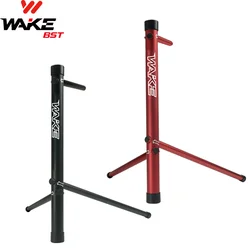 Wake MTB Bike Repair Stand Maintenance Rack Road Bicycle Aluminum Alloy for Outdoor Floor Parking Stand Maintenance Repair Tools