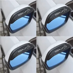 2pcs Carbon fiber Car Rearview Mirror Rain Eyebrow Sticker For BYD Tang F3 E6 Atto 3 Yuan Plus Song Max F0 G3 I3 Ea1 Dmi F3 2din