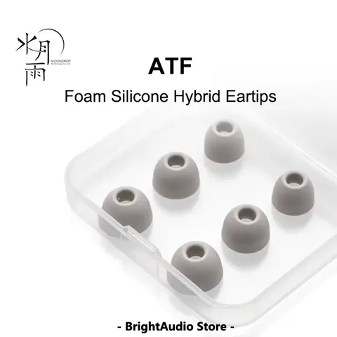MOONDROP ATF Foam Silicone Hybrid Eartips for CHU III/ARIA 2/BLESSING 3