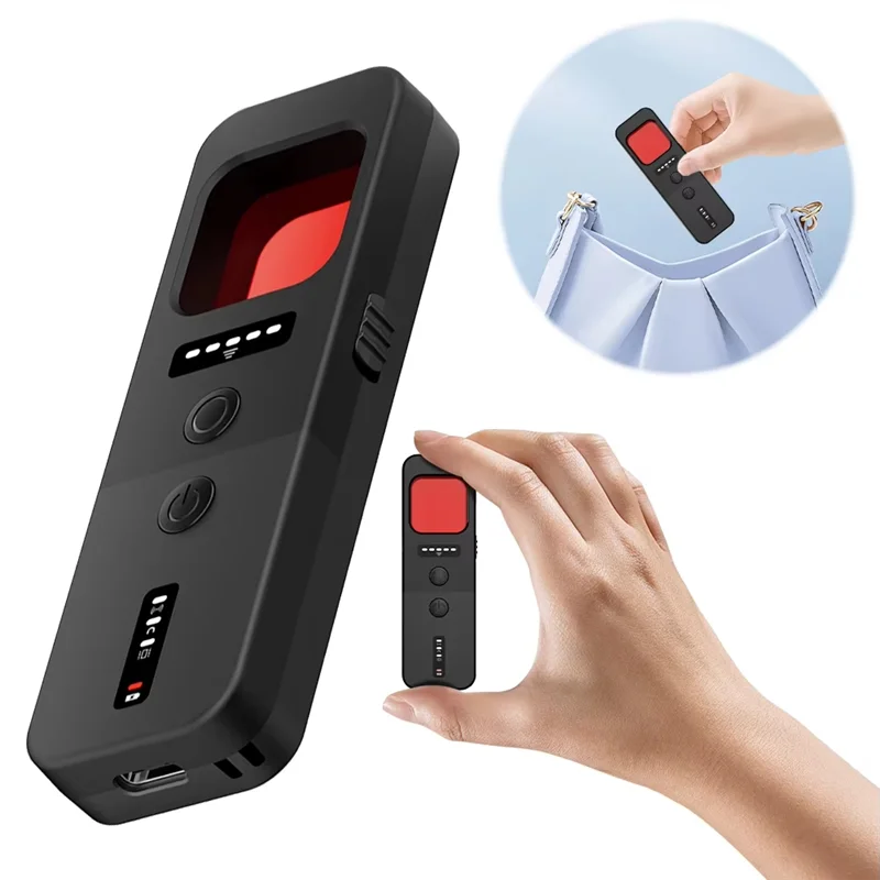 Анти-скрытый 5-уровневый чувствительный RF беспроводной сканер сигналов GSM-искатель ошибок для отеля-AAAE