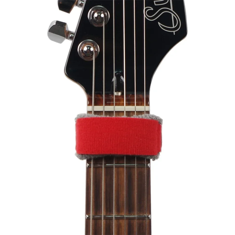 

Duable High Quality Particular Brand New Guitar Wrap Bass Strap Red String Wraps Electric Fret Fretboard Guitar