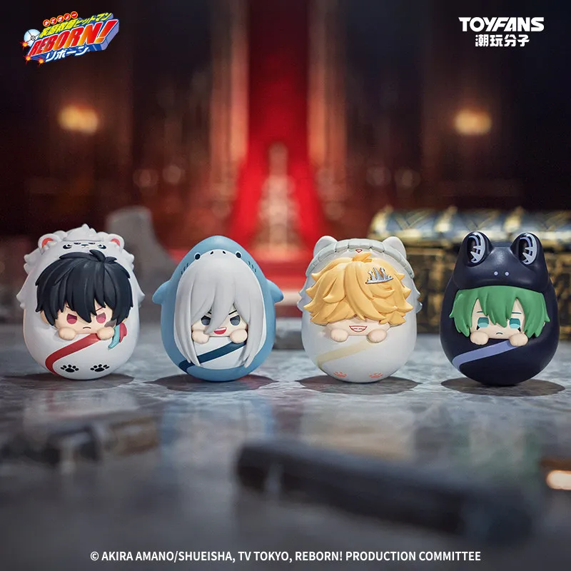 Katekyo Hitman Reborn Blind Box Toys Roly-Poly Toy Anime Action Figure Sawada Tsunayoshi Doll Model Toys Kids Gifts