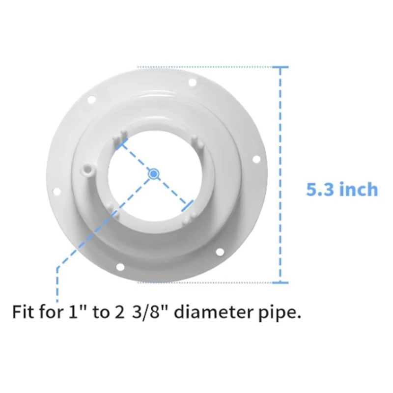 RV Plumbing Vent Cap RV Roof Vent Cap RV Roof Sewer Vent Cover For 1 To 2 3/8 Inch Pipe HJ403