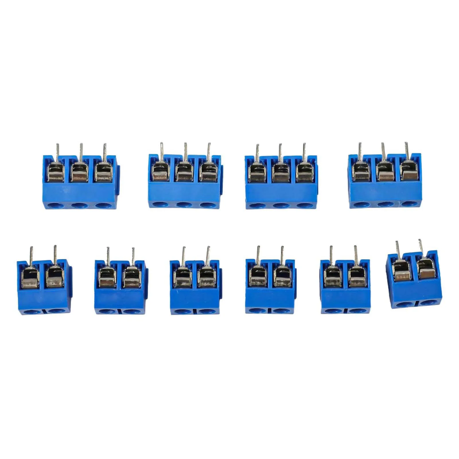 48p PCB Board Set Double Sided with Terminals and Pin Headers for Electronics Projects 48p PCB Board Set Double