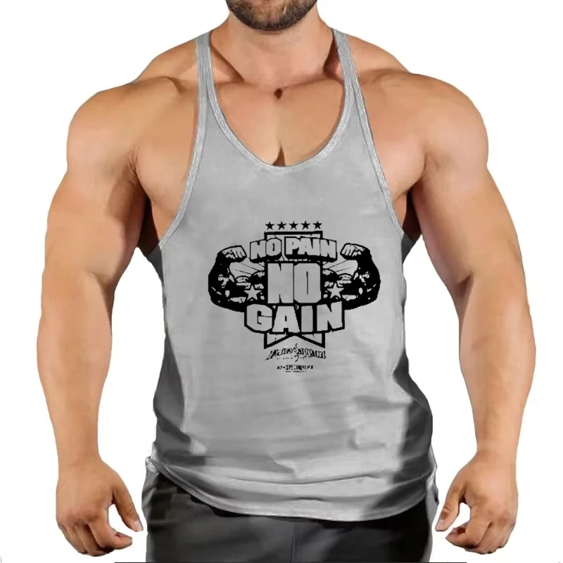 

Stringer Gym Tank, Motivational Fitness Vest for Intense Training, Structured to Highlight Muscle Gains