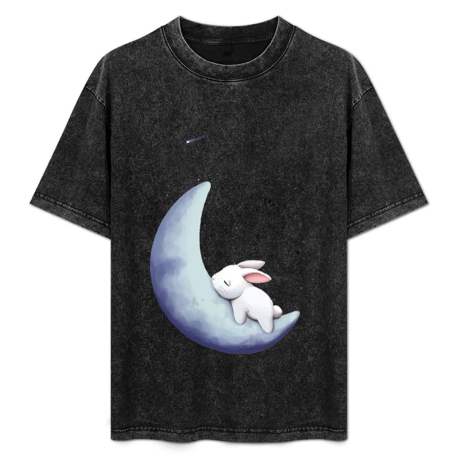 Moon T-Shirt Trend Art Print T-Shirt