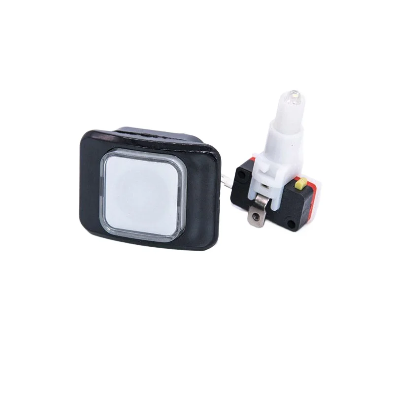 Coin Operated Arcade Machine Square Push Button Micro Switch Game Accessory for Water Margin Game Console Video Game City