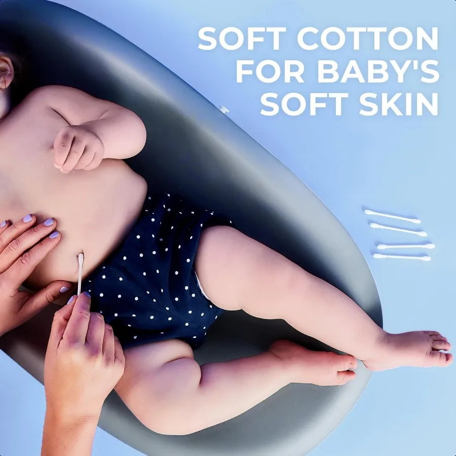 衛生と美容ケア用の綿棒、オリジナル綿棒、綿100%使用、750本入り