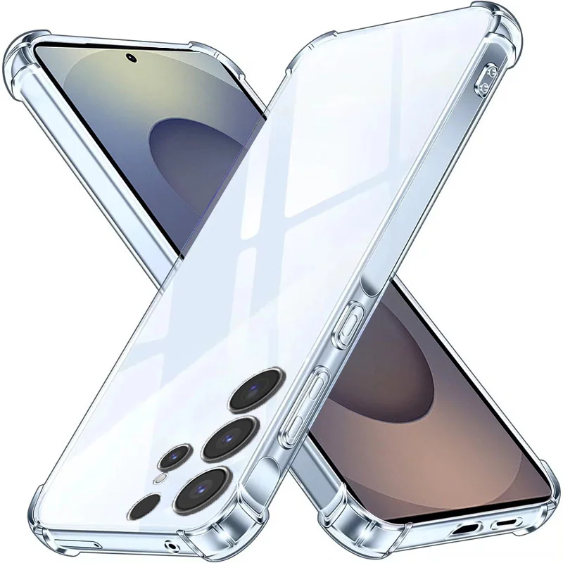 

Clear Case For Samsung Galaxy S25 S24 S23 S22 S21 S20 Ultra Plus Phone Cases For Samsung S25 EDGE S24 S23 S21 S20 FE Back Cover