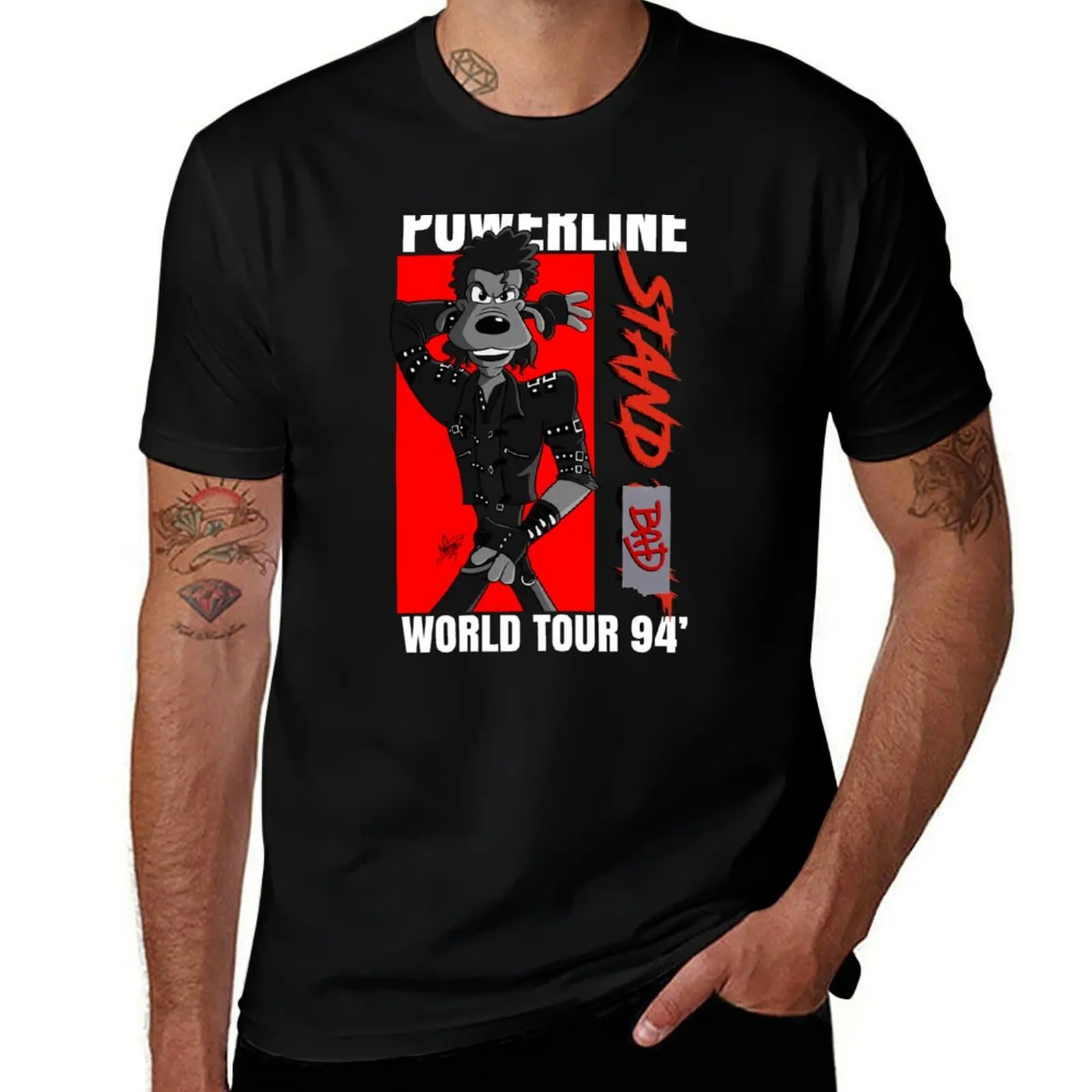 

STAND BAD WORLD TOUR T-Shirt t shirts for man cotton funny t shirt man cotton funny t shirts man T-shirt