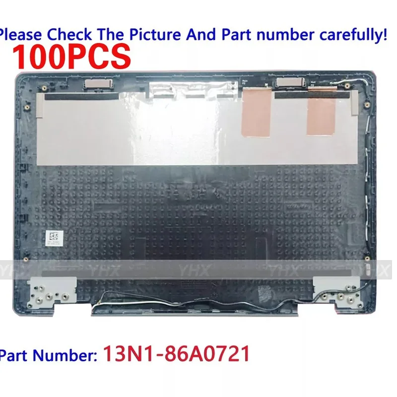 ZY 100 PCS 13N1-86A0721 Para Asus Chromebook 11 C204ee 11,6 "LCD Tampa Traseira Com Antena