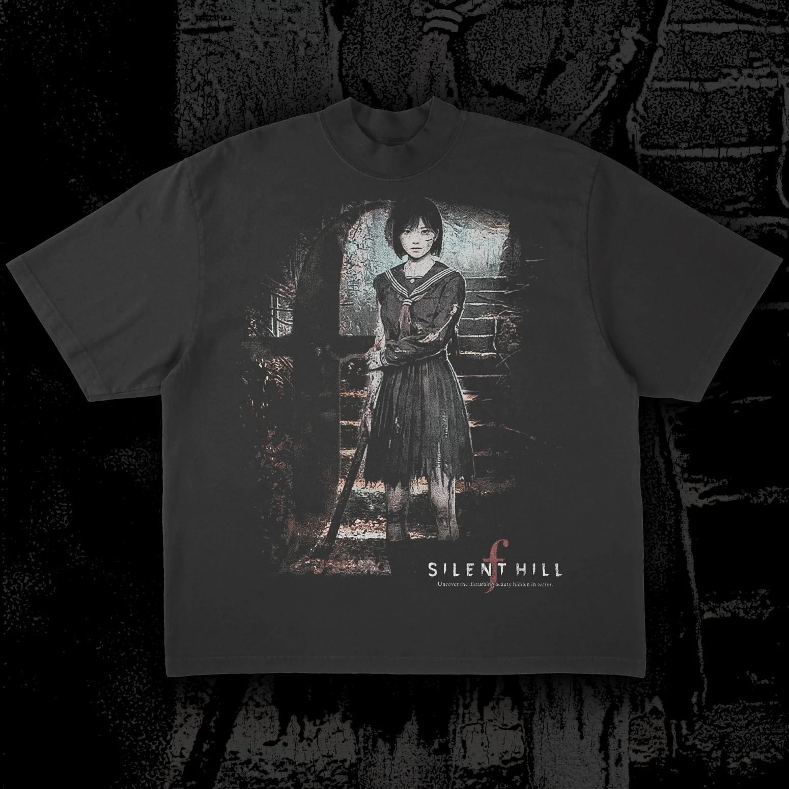 

Casual Cotton Silent Hill F T-shirt Men Women Oversized Y2k Street Hip Hop Short Sleeve Streetwear Female Male Clothing Top Tees