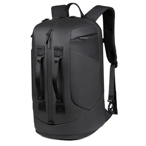Men's Backpack Double-Back Portable Travel Backpack Large Capacity Water-Proof Backpack Multi-Functional Boarding Backpack