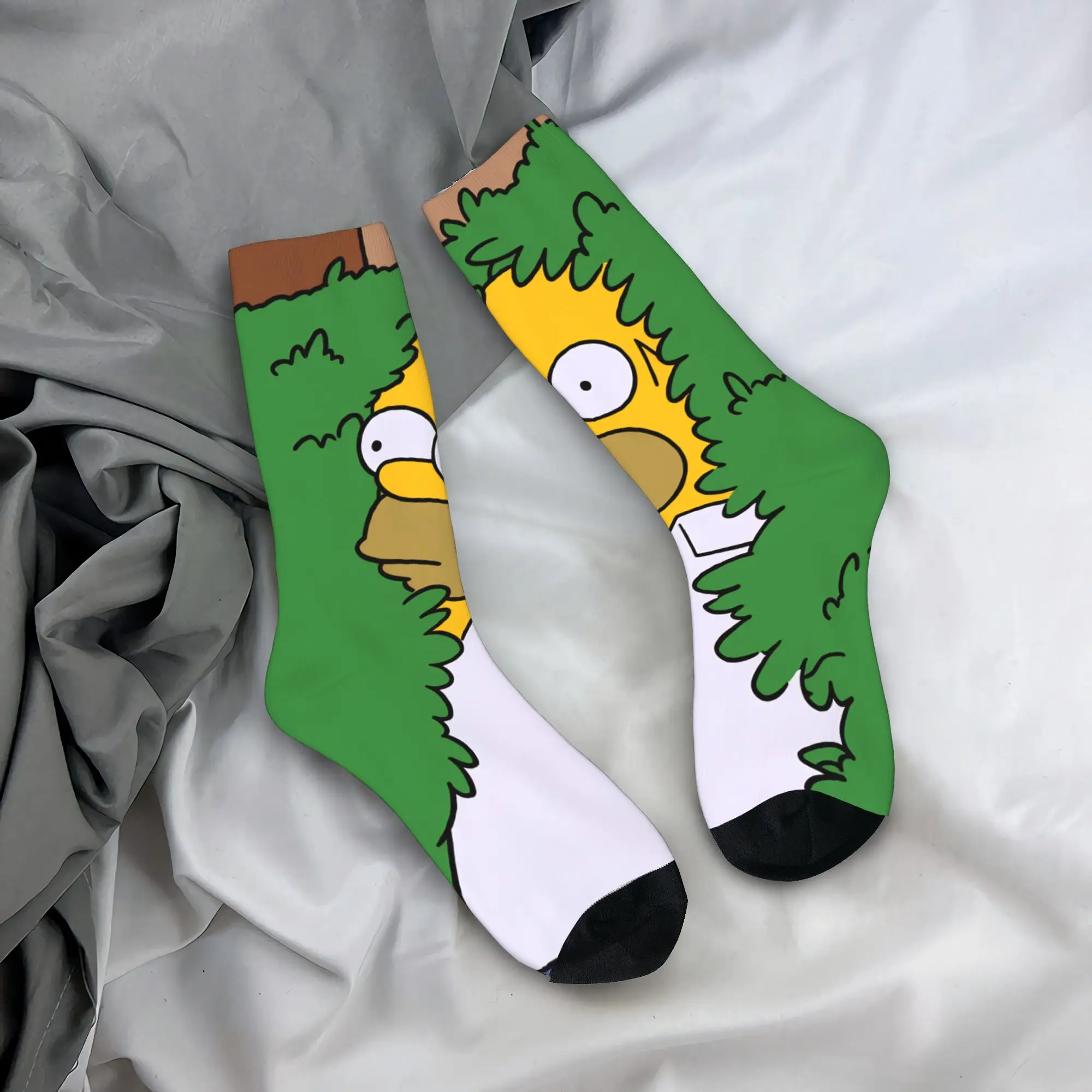 S-Simpsons Socks  Kawaii Stockings Winter Anti Bacterial Men Socks Comfortable Design Climbing Socks