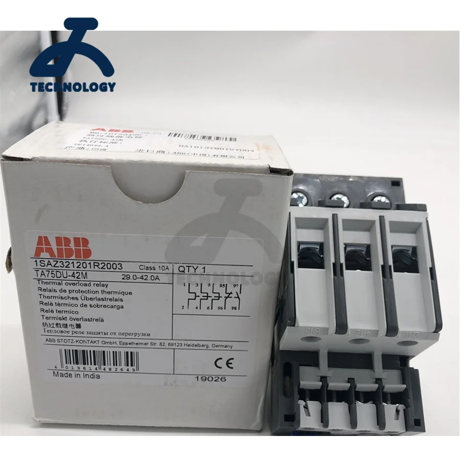 

Original New ABB thermal overload relay TA25DU-0.16M TA25DU-0.25M TA25DU-0.4M TA25DU-0.63M TA25DU-1.0M TA25DU-1.4M