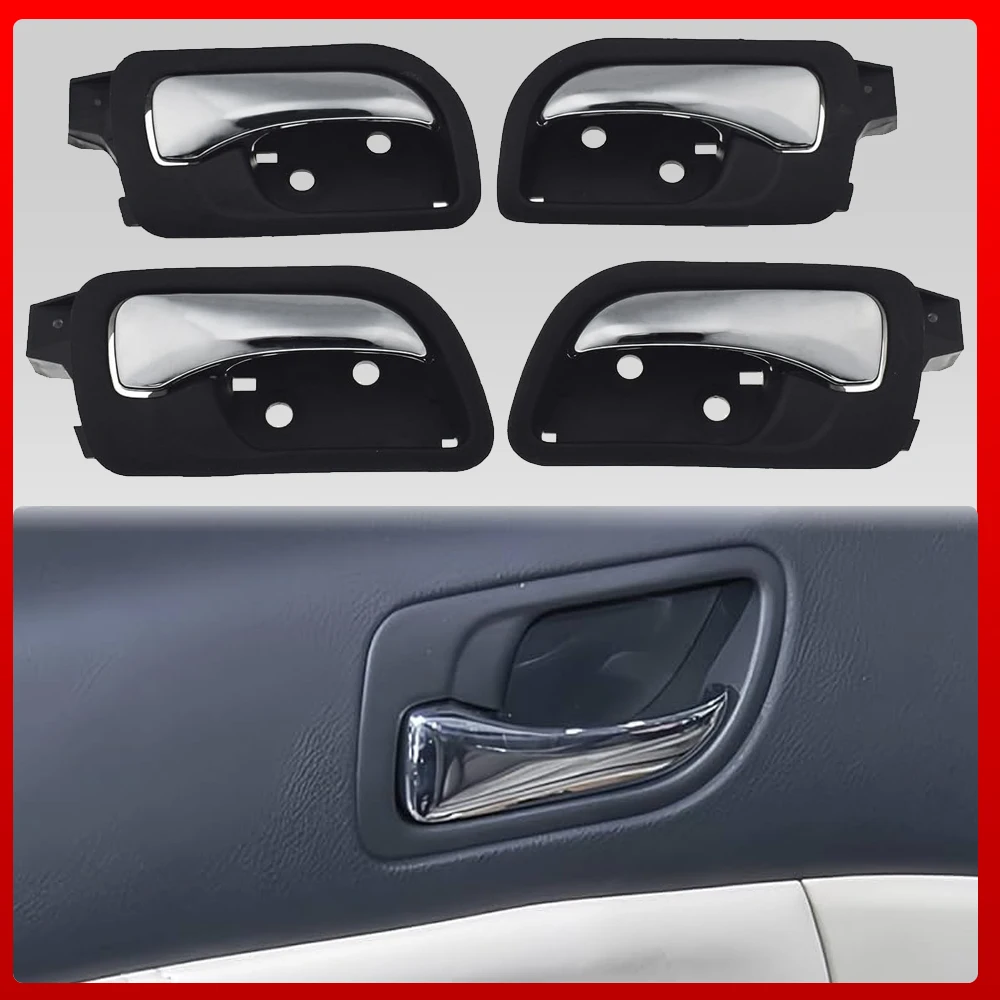 Chroming Car Door Inner Handle Door Interior Handle For HONDA ACCORD 2003 2004 2005 2006 2007 CM4 CM5 CM6 7th Generation