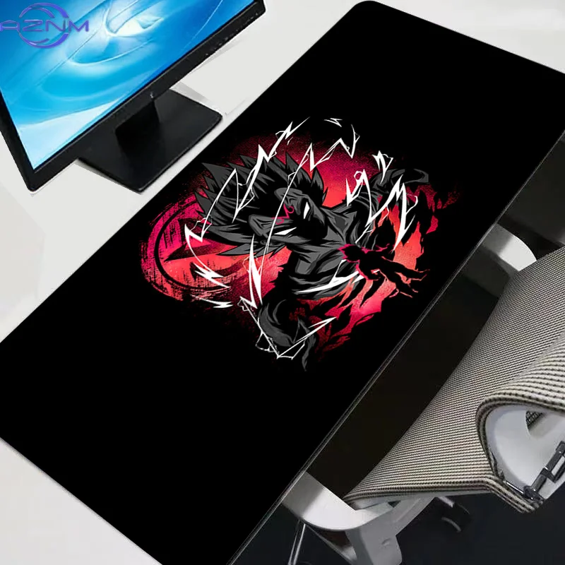 Dragon Ball Mouse Pad Gaming Accessories Computer Keyboard Designed Specifically For e-sports Games black and white Mousepad