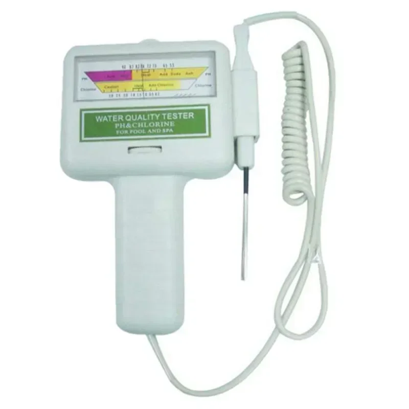 

PC101 PH Meter Water Quality Measure PC-101 PH CL2 Chlorine Level Meter PH Tester for Swimming Pool Spa Aquarium Monitor Tools