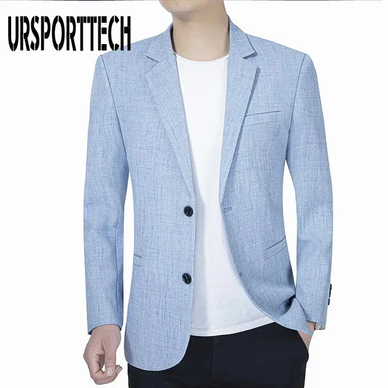 

Men Blazer Suit Jacket Casual Male Blazers Men Suit Coat Plus Size Business Casual Thin Suit Terno Masculino Male Overcoat