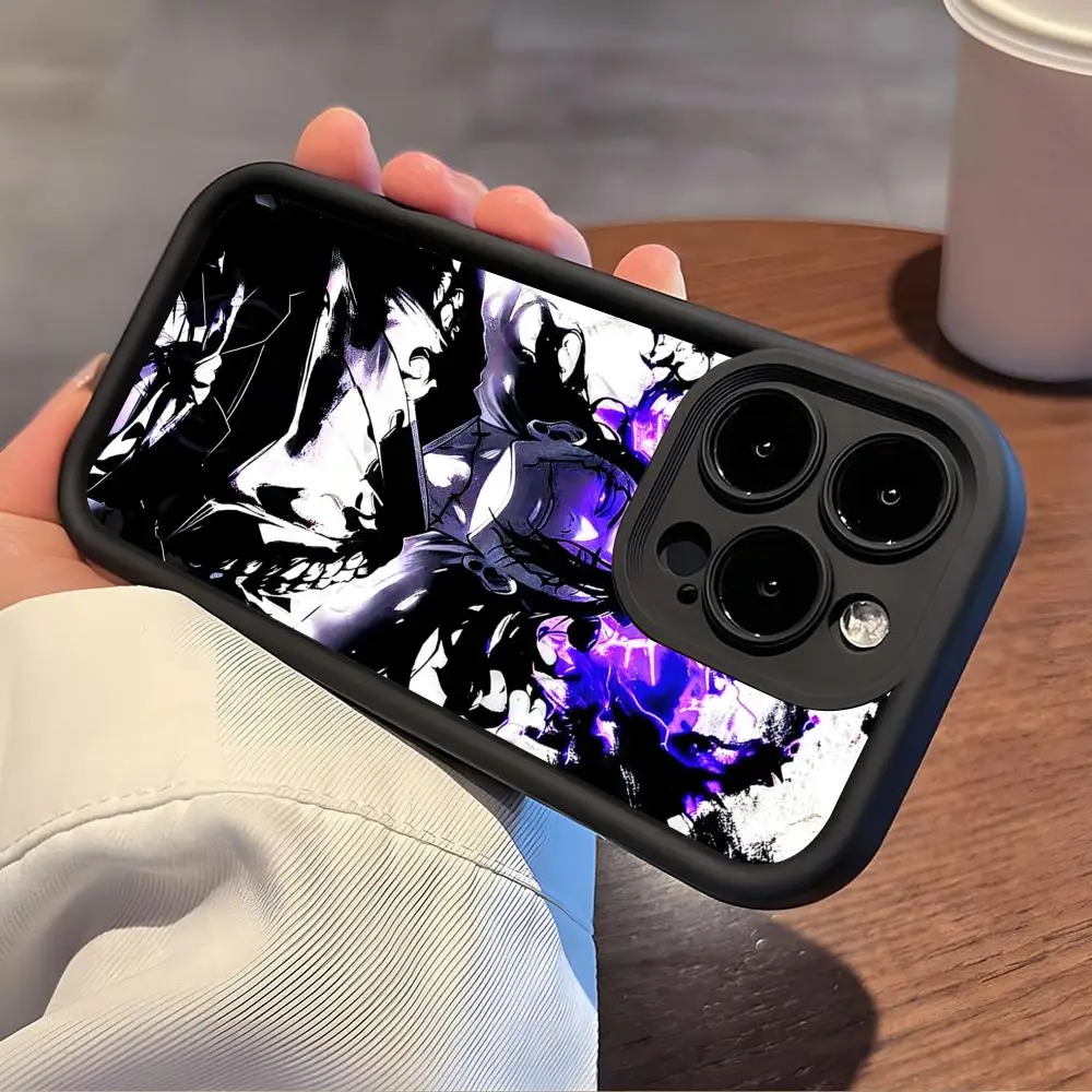 

Чехол для телефона Jujutsu Kaisen Geto Suguru для iPhone 17, 16, 15, 14, 13, 12, 11 Air Pro Max Plus, утолщенный цветной чехол из ТПУ, красивая роскошь